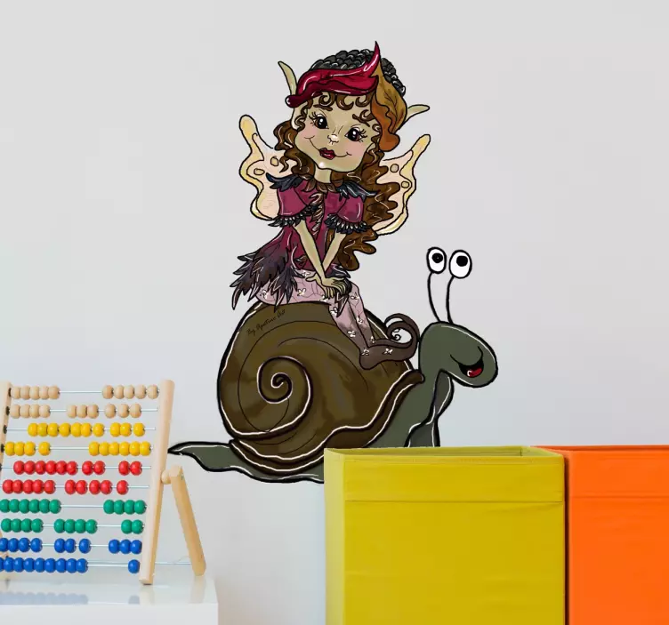 Reisender Elf Wandtattoo - TenStickers