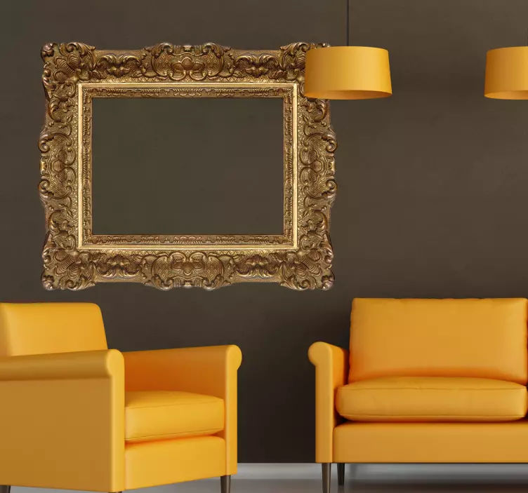 Renaissance Rahmen Aufkleber - TenStickers