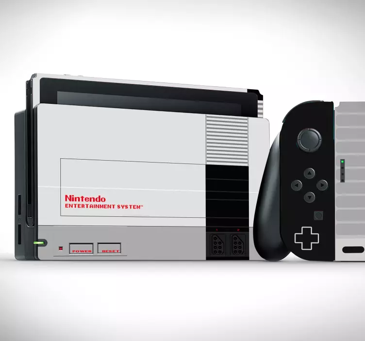 Retro NES Nintendo Aufkleber - TenStickers