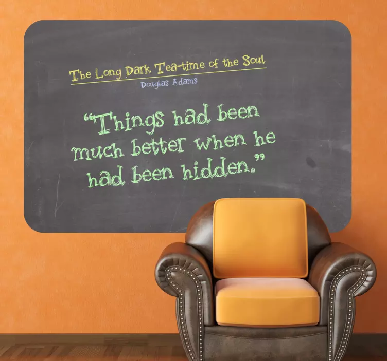 Runde Ecken Tafelfolie - TenStickers