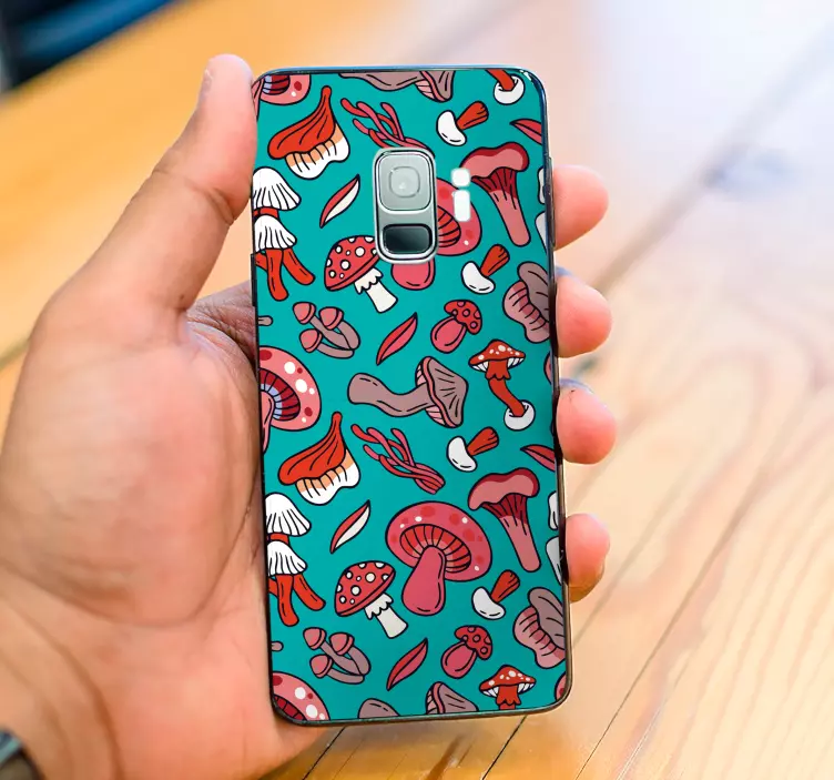 Samsung Sticker buntes pilzkonzept - TenStickers