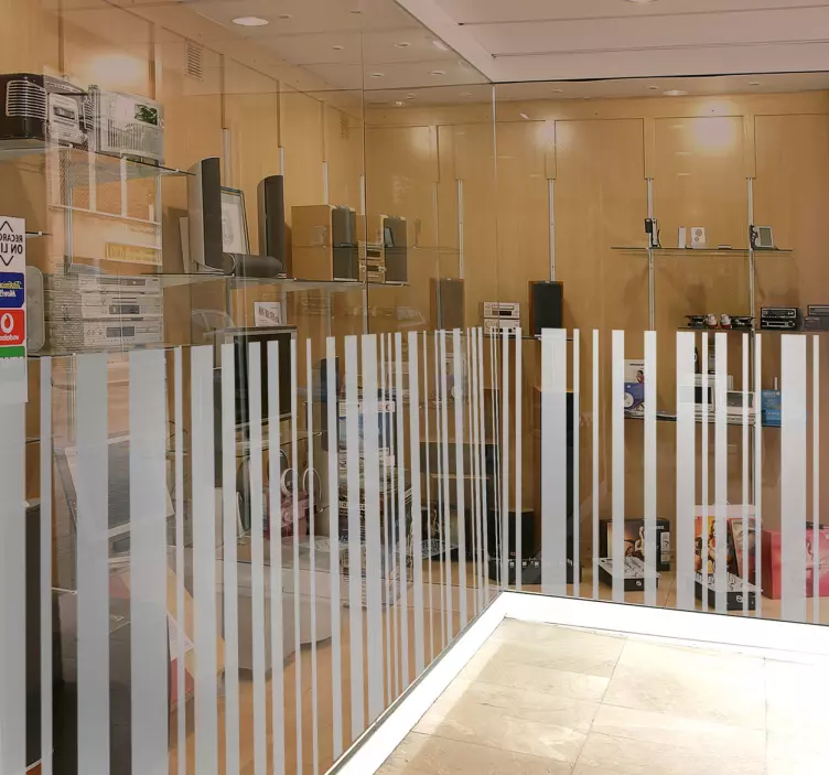 Scheiben Aufkleber Streifen - TenStickers