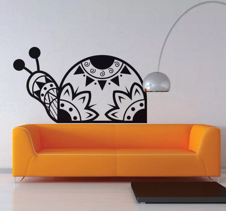Schnecke Wandtattoo - TenStickers