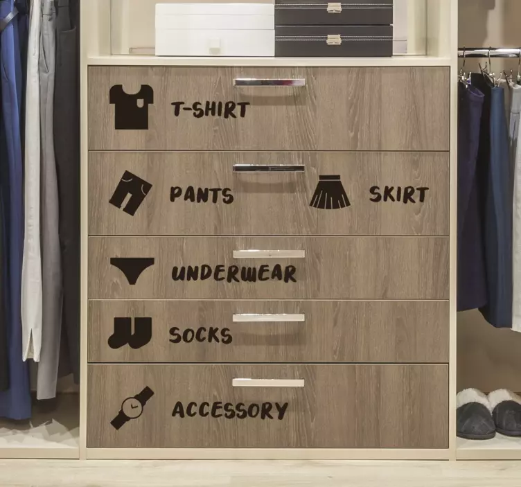 Aufkleber für schrankmöbel - TenStickers