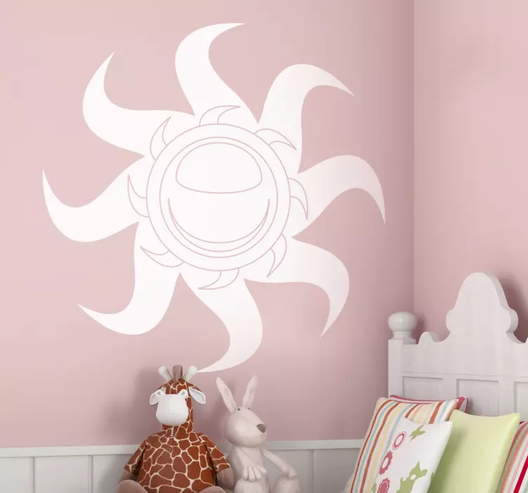 Sonnen Spirale Aufkleber - TenStickers