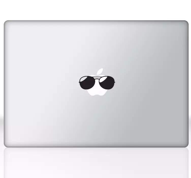 Sonnenbrille Apple Aufkleber - TenStickers