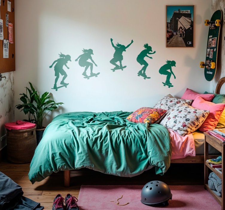 Sport Sticker skate-sequenz - TenStickers