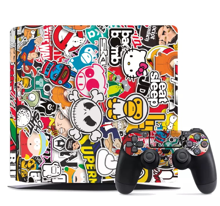Sticker Bombe ps4 aufkleber - TenStickers