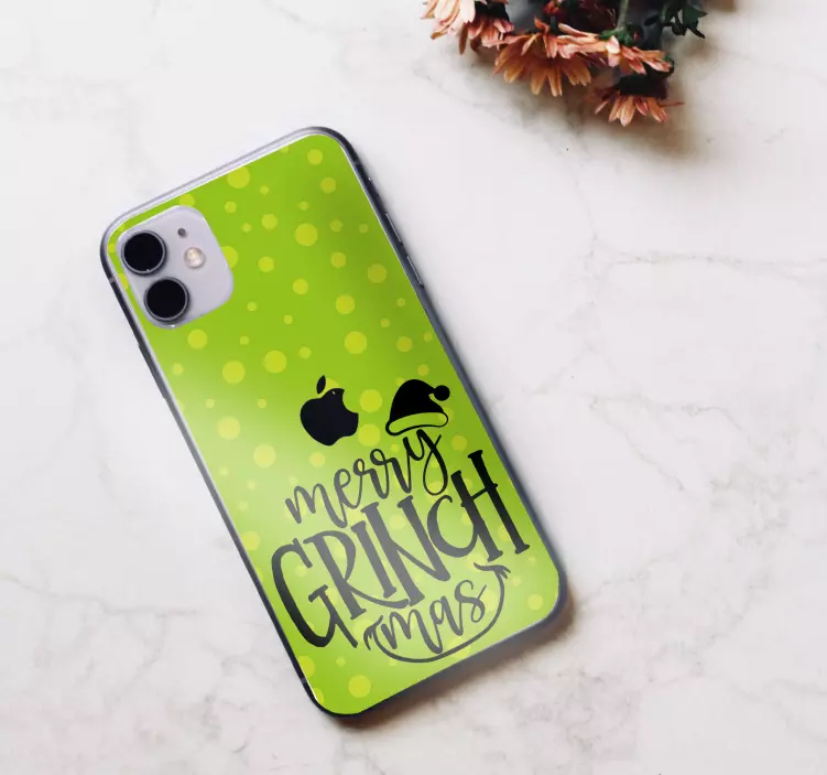 Sticker IPhone grinch-feiertagsstimmung - TenStickers