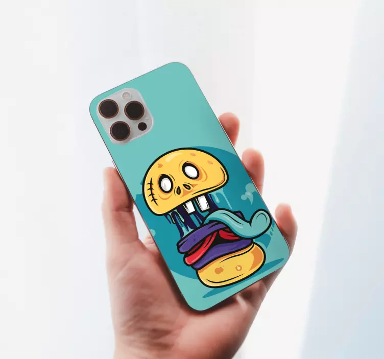 Sticker IPhone gruselige totenkopflimonade - TenStickers