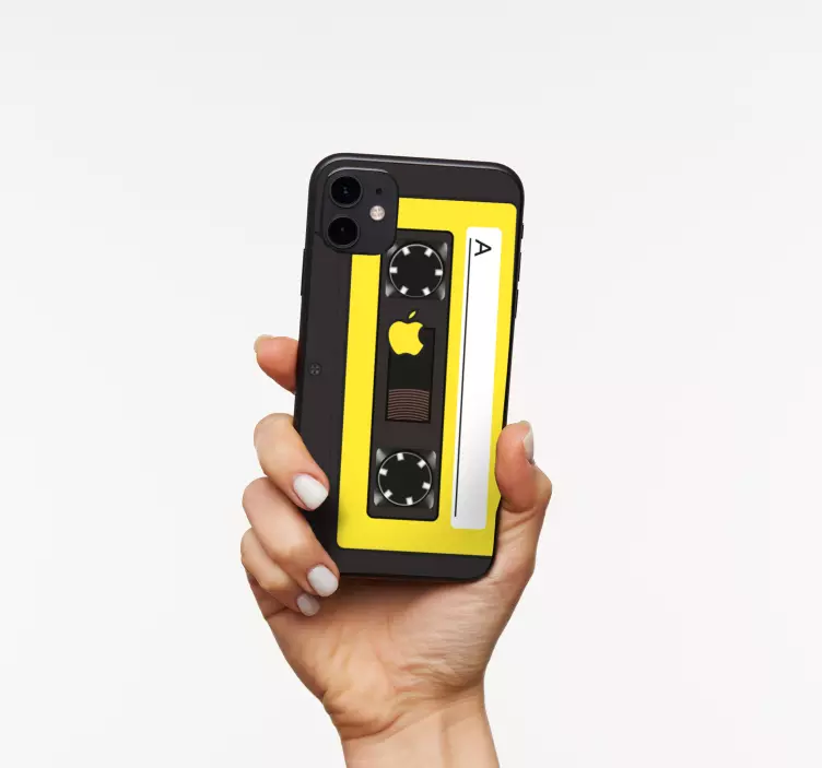 Sticker IPhone kassettentyp - TenStickers