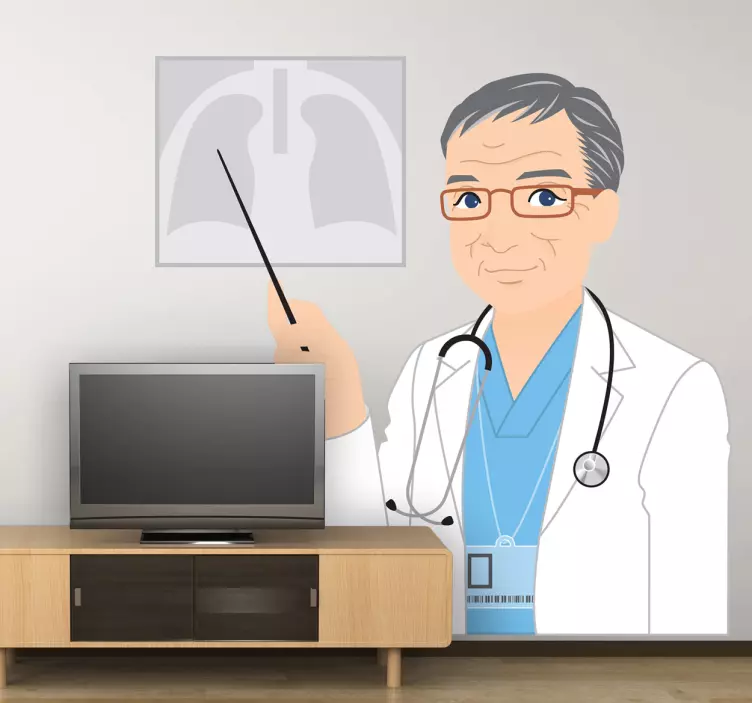 Sticker Mode medizinische professionelle illustration - TenStickers