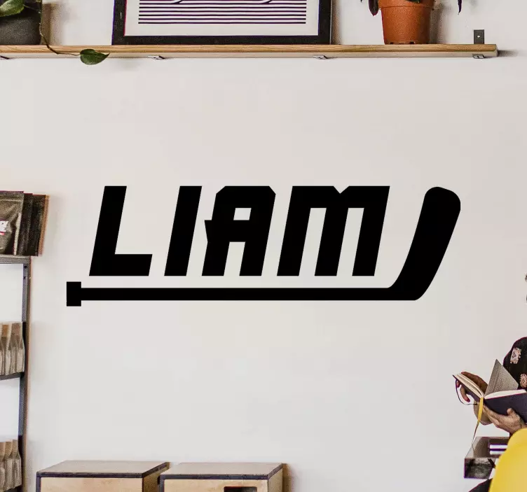 Sticker Sport hockey-namensdesign - TenStickers