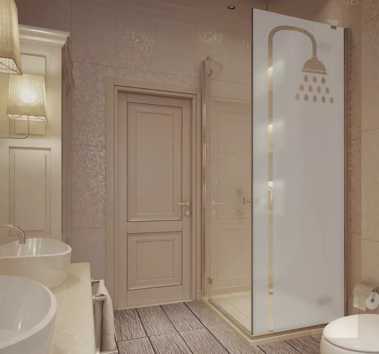 Dusch Symbol Duschenaufkleber - TenStickers