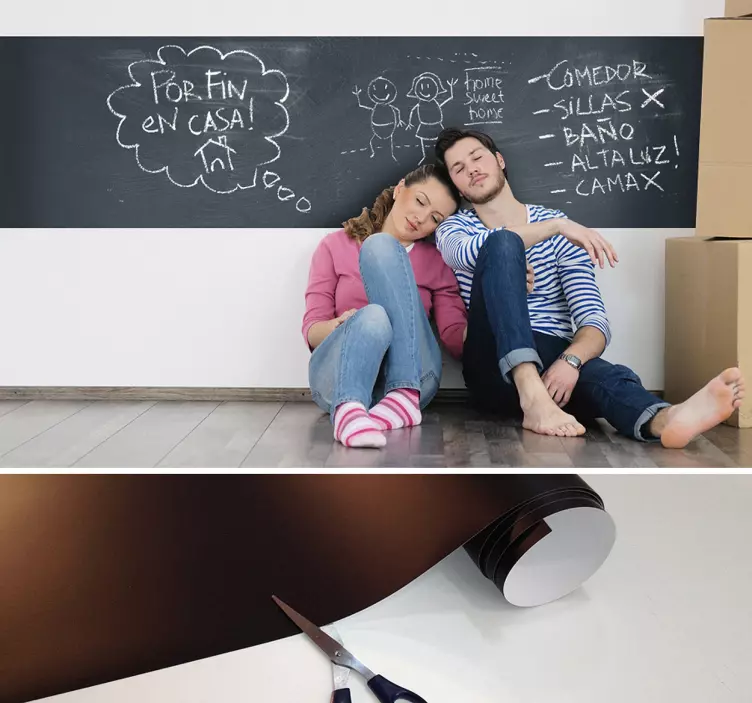 Wandtattoo Tafelfolie - TenStickers