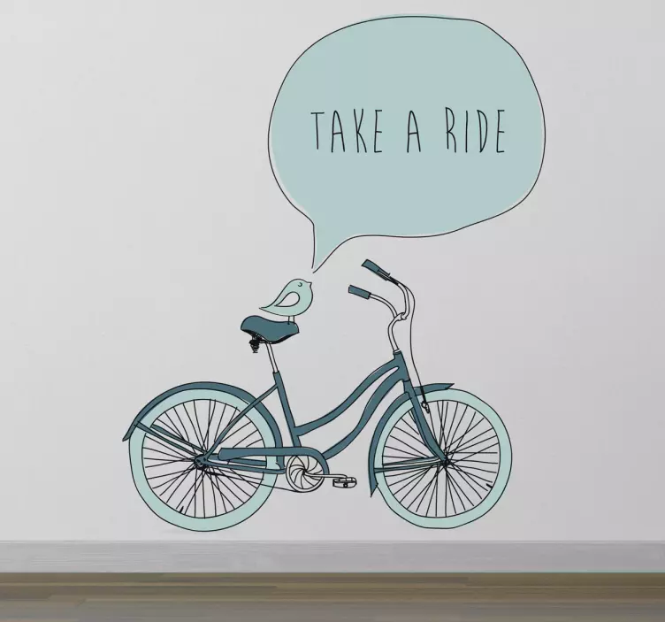 Take a ride Aufkleber - TenStickers