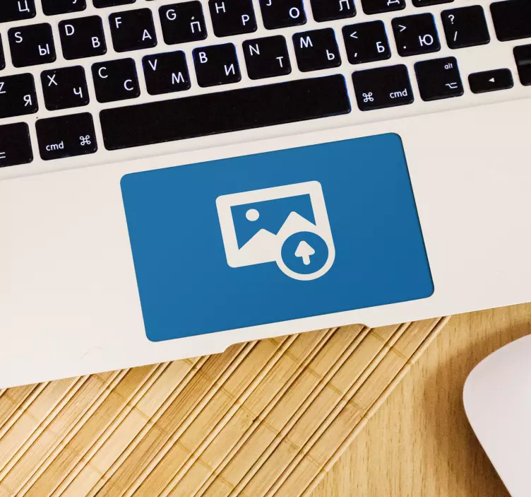 Touchpad Aufkleber laden sie ihr bild hoch - TenStickers