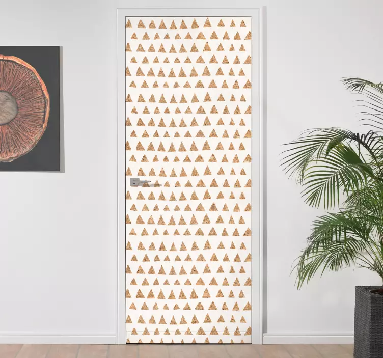 Türaufkleber Kork - TenStickers