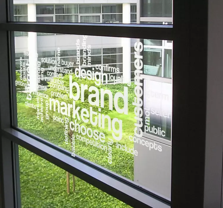 Unternehmen Wandtattoo Wirtschaft - TenStickers