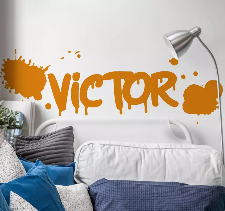 Urban Sticker Spitzer name graffiti - TenStickers