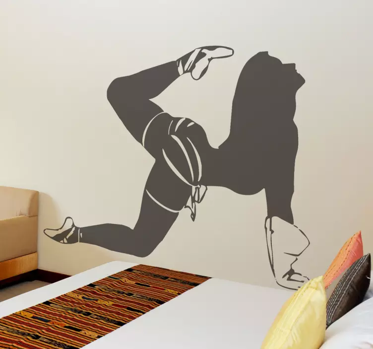 Wandtattoo akrobatische Stripperin - TenStickers