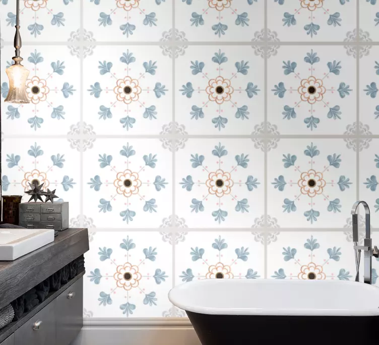 Aufkleber für die Wand Antikes graues zementdesign - TenStickers