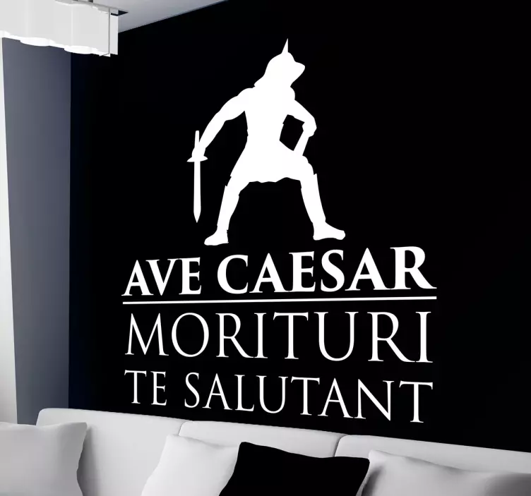 Wandtattoo Ave Cesar - TenStickers