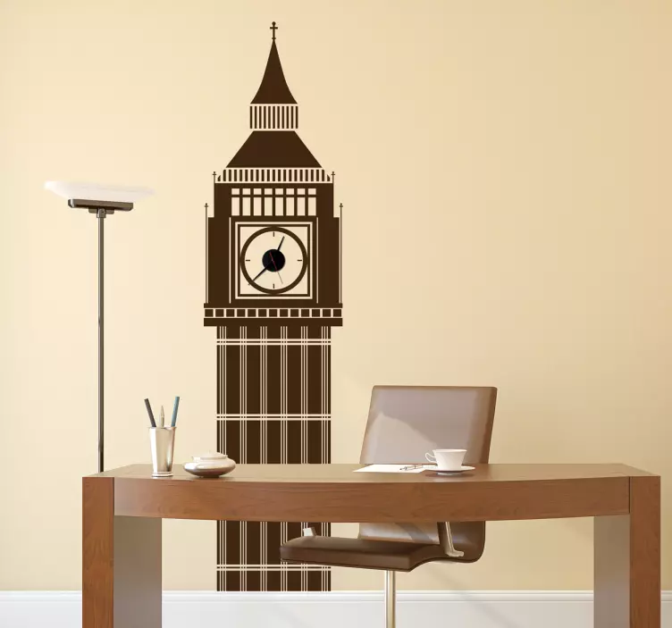 Wandtattoo Big Ben - TenStickers