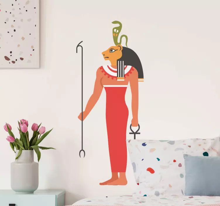 Aufkleber Egiptischer gott sekhmet - TenStickers