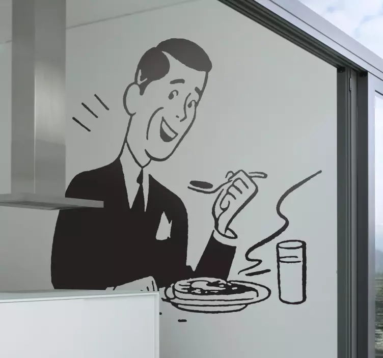 Wandtattoo Happy Meal - TenStickers