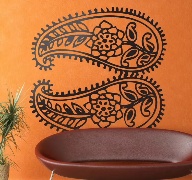 Wandtattoo indische Motive - TenStickers