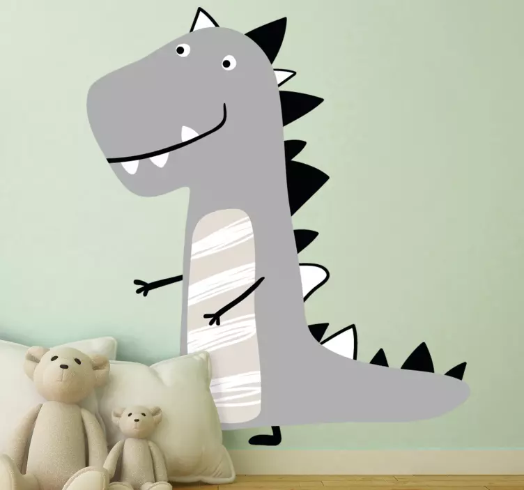 Wandtattoo kinderzimmer beweglicher charme-dino - TenStickers