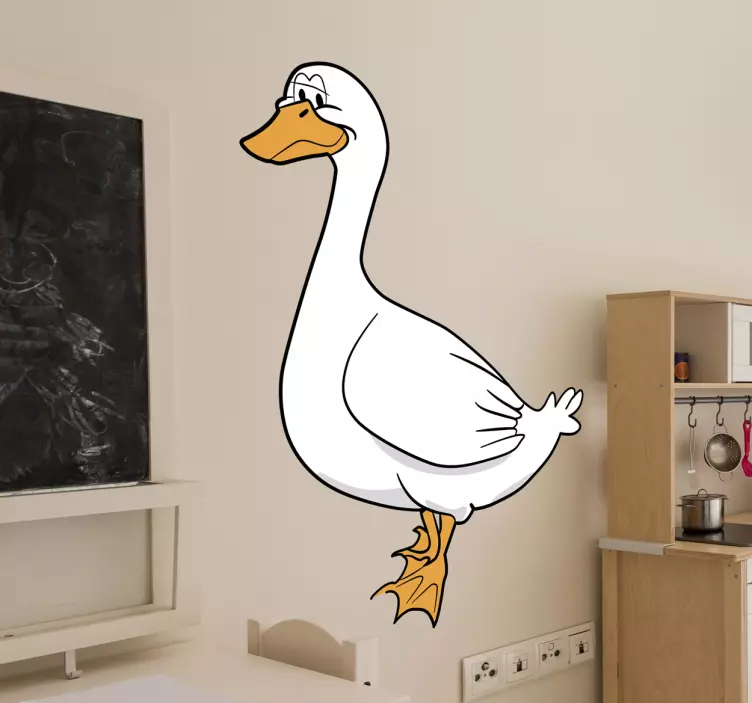 Wandtattoo Kinderzimmer Gans - TenStickers