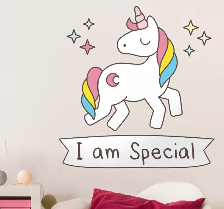 Wandtattoo Kinderzimmer Unicorn Special - TenStickers
