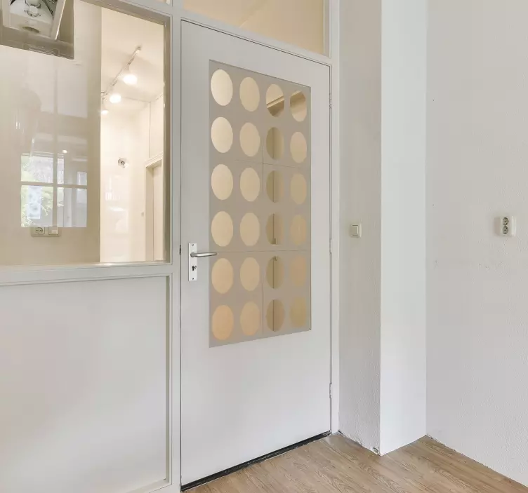 Aufkleber Kreis Kreise für tür - TenStickers