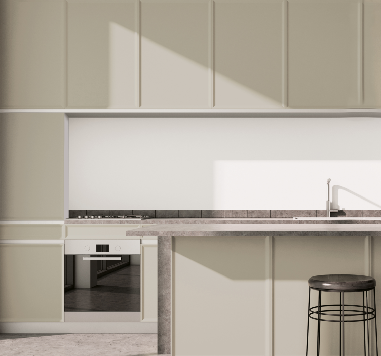 Wandtattoo Küche hellbeiges blatt - TenStickers