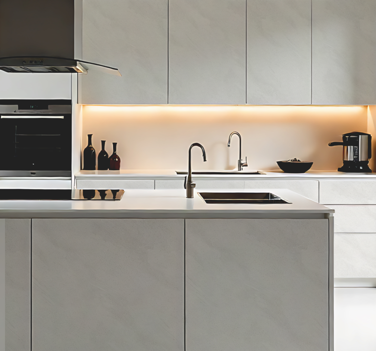 Wandtattoo Küche heller steineffekt - TenStickers