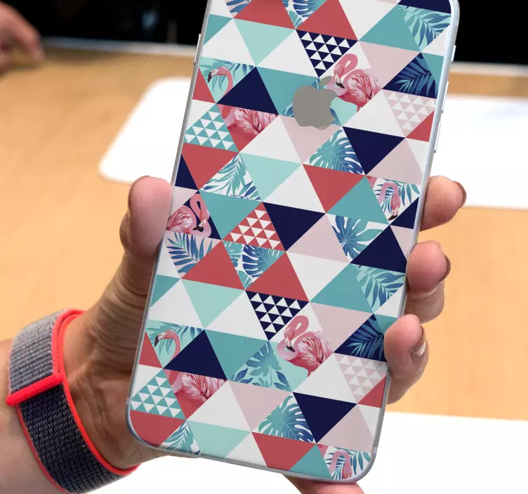 Wandtattoo Ornament tropisches Muster - TenStickers