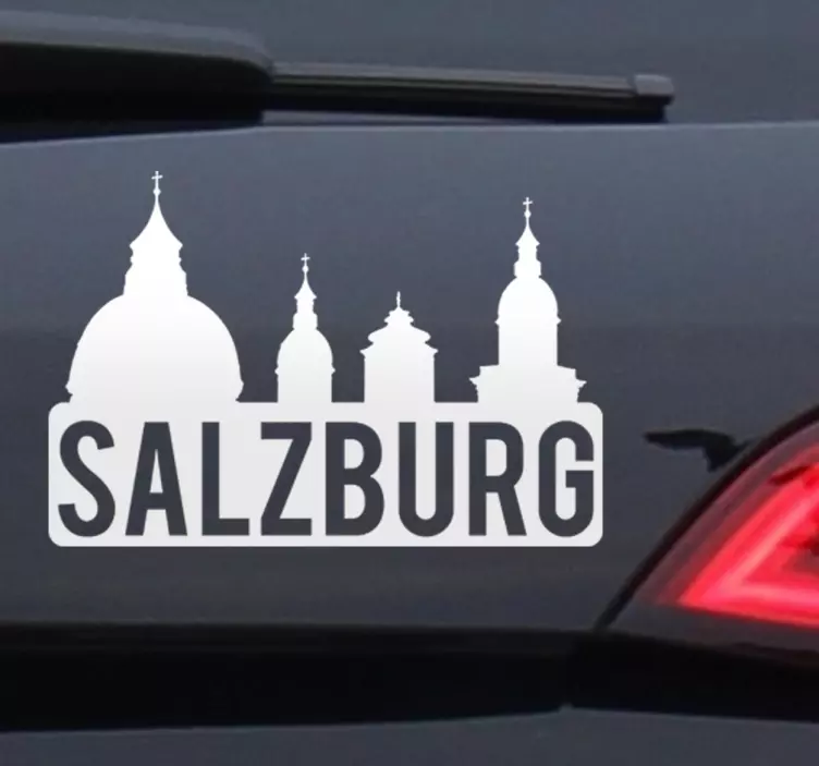 Wandtattoo Salzburg - TenStickers