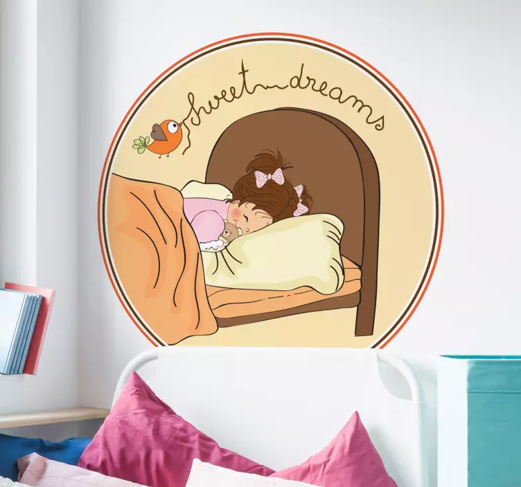 Wandtattoo Schlafzimmer sweet dreams - TenStickers