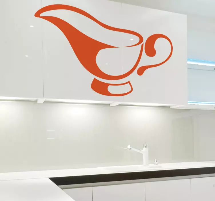 Wandtattoo Soßenspender - TenStickers