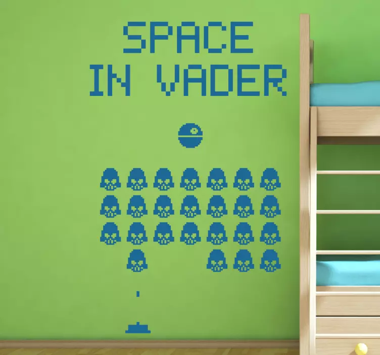 Wandtattoo space in vader - TenStickers