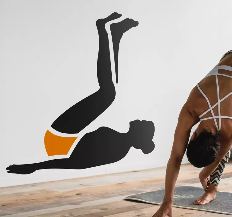 Wandtattoo Sport Kerze - TenStickers