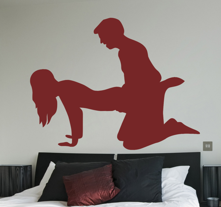 Wandtattoo Stellung Kama Sutra - TenStickers