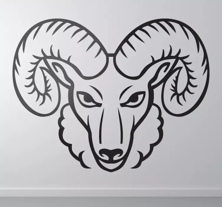 Wandtattoo Sternzeichen Steinbock - TenStickers