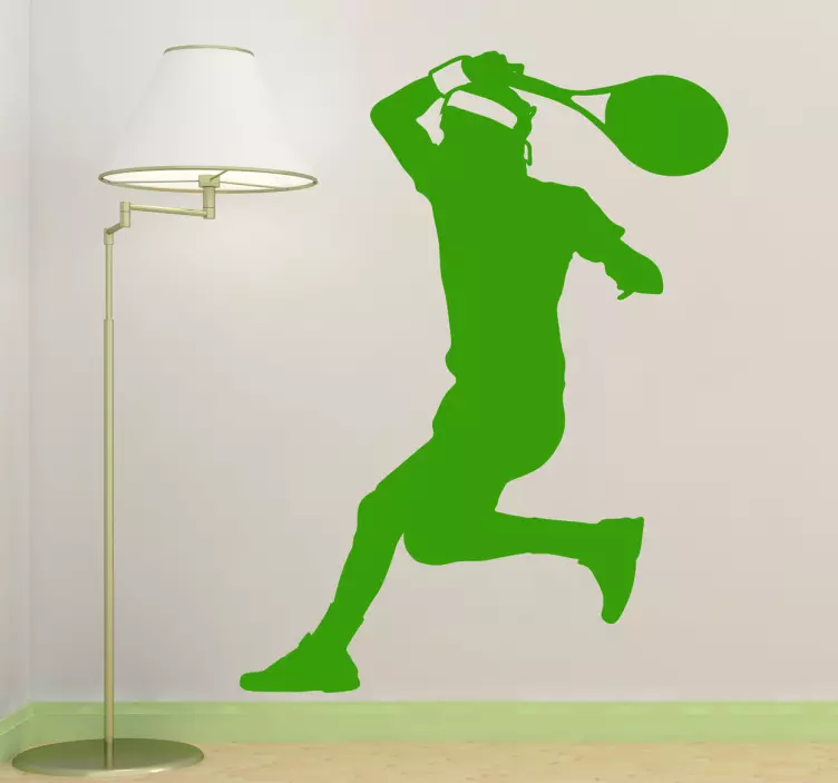 Wandtattoo Tennisspieler - TenStickers