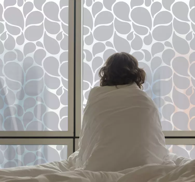 Wassertropfen Wandtattoo Fenster - TenStickers