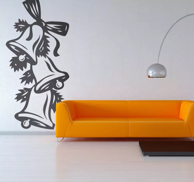 Weihnachtsglöckchen Aufkleber - TenStickers