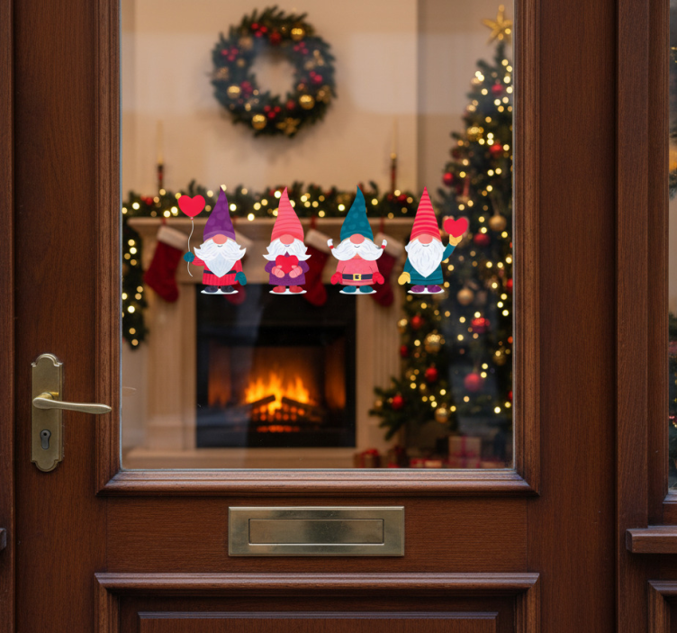 Weihnachtssticker weihnachtswichtel - TenStickers