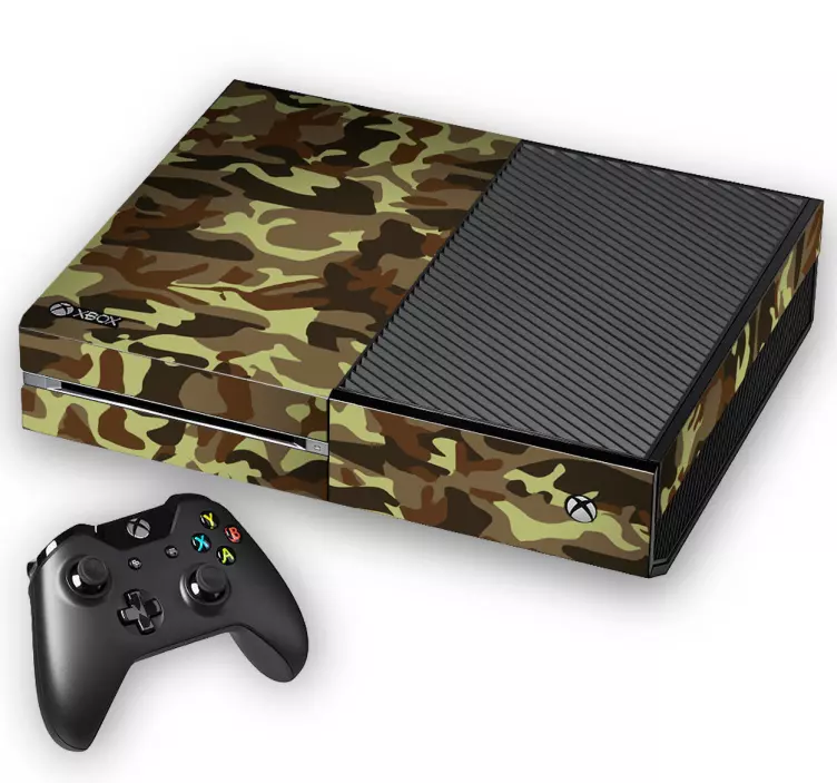 Xbox Aufkleber Camouflage - TenStickers